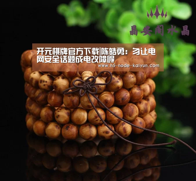开元棋牌官方下载|陈皓勇:勿让电网安全话题成电改障碍(图1) 开元棋牌电脑版